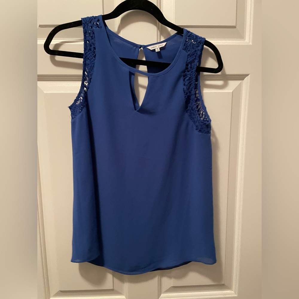 Naked Zebra Tank Top Size Small
